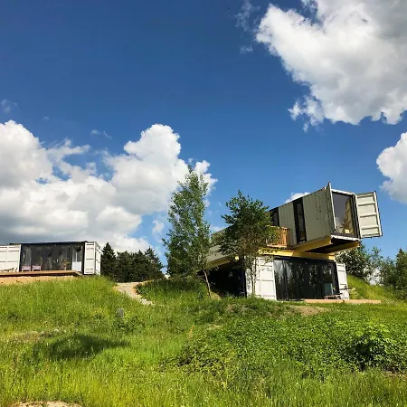אכסניה Bergheim Container Loft Schöneck