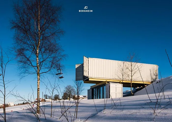 Bergheim Container Loft بيت خشبي