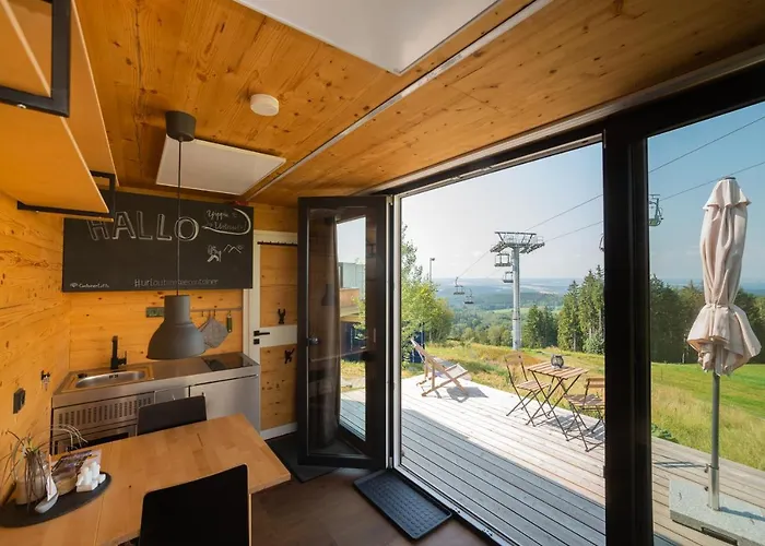 Bergheim Container Loft بيت خشبي Schöneck